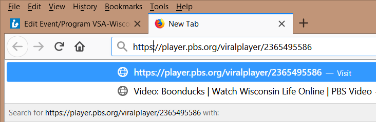 You may need to type "https" at the front of the URL to test